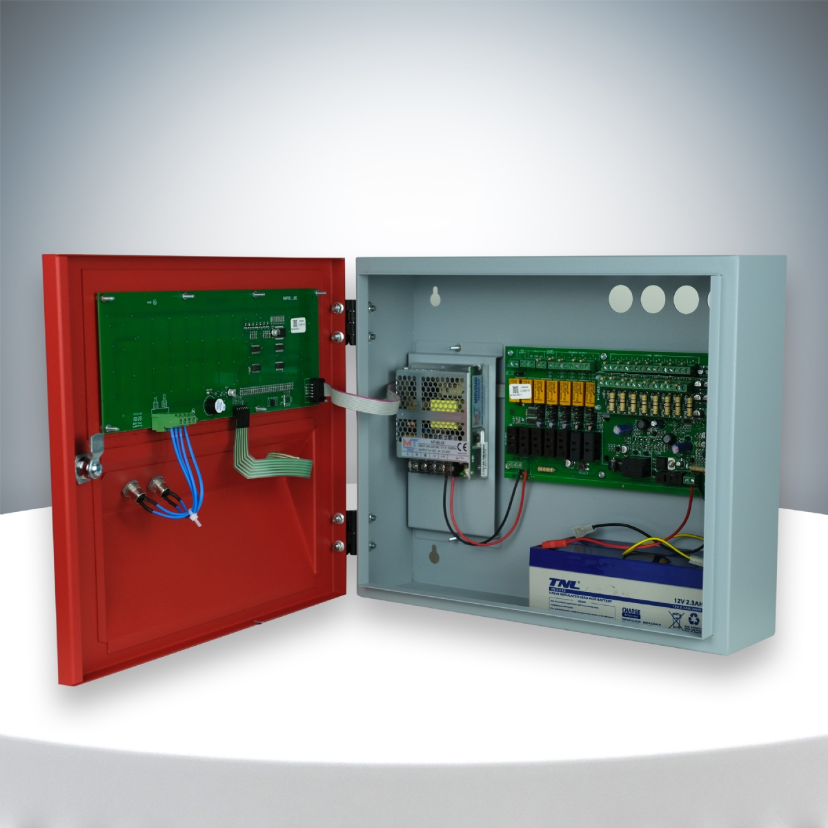 C-1000-4R (Repeater) 4 Zone Conventional Repeater Panel