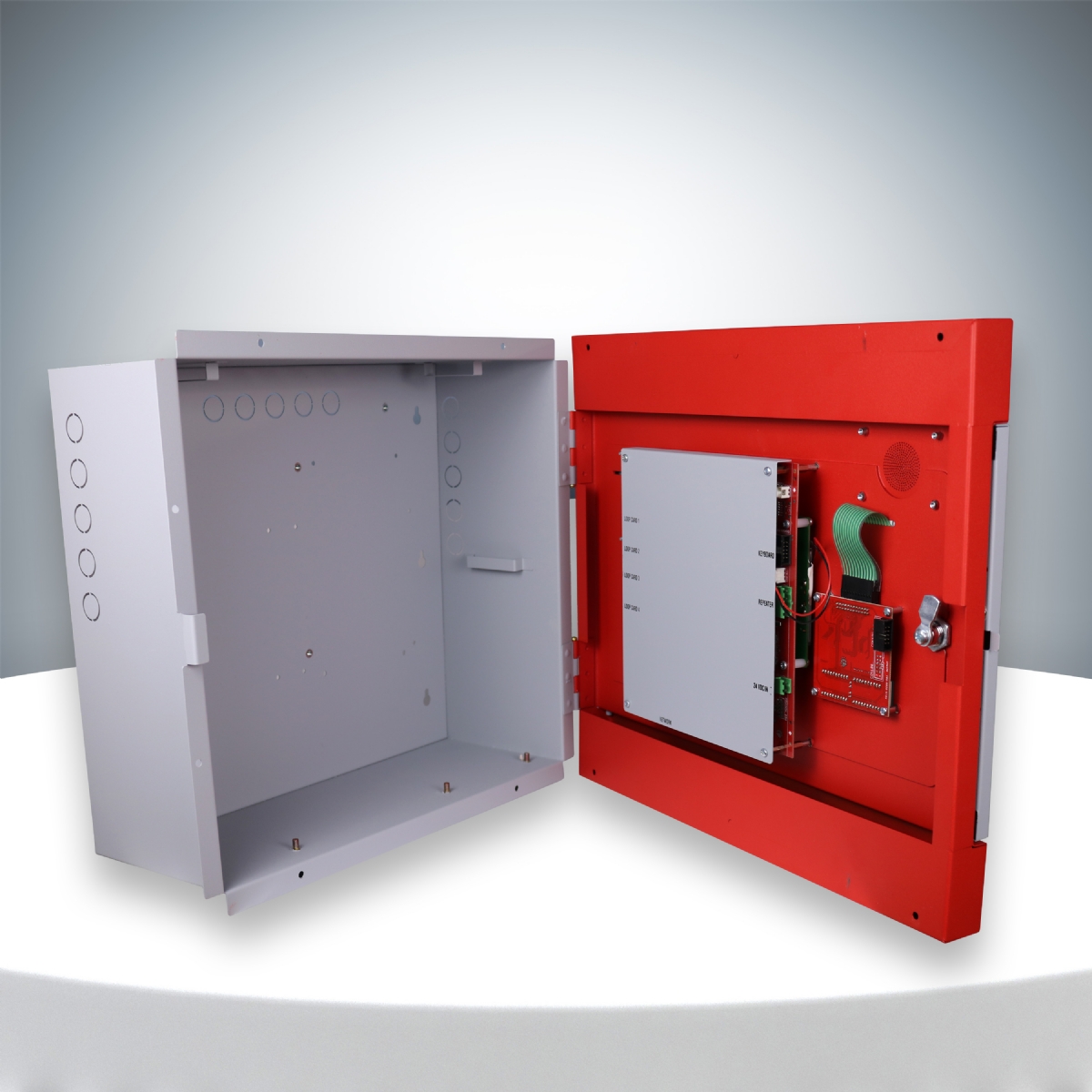 I-1000-4 4 Loop Addressable Surface Mounted Fire Alarm Panel