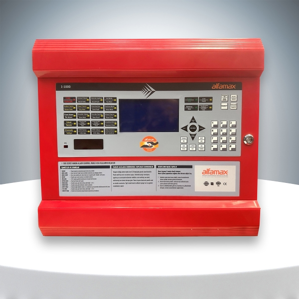 I-1000-4 1, 2, 3, 4 Loop Adresli Yangın Alarm Paneli